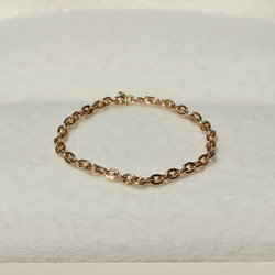 Azuki chain ring / K18YG 2枚目の画像