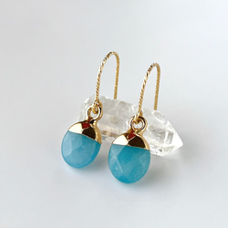 5月の誕生石】翡翠のピアス/イヤリング 天然石 ヒスイ ジェイダイト