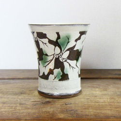 ドングリ文フリーカップ（二彩） 1枚目の画像