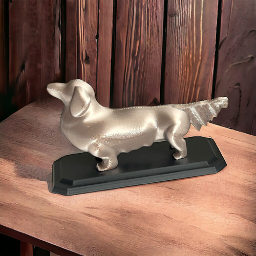 アンティーク 犬 オブジェ ダツクスフント アンティーク 泥落とし