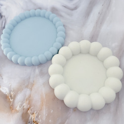 韓国インテリア・アクセサリートレイ・ぽこぽこ小/アクセサリー・インテリア雑貨・コースター・撮影小物・イベント什器 3枚目の画像