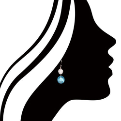 威尼斯穆拉諾琉璃珠耳環 #GE0137 第2張的照片