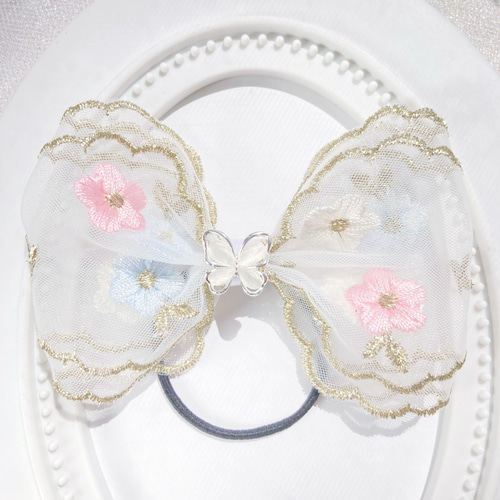 グログラン レースリボン ベビー ヘアクリップ ヘアピン ヘアゴム 髪飾り グログラン レースリボン ベビーヘアクリップ ヘアピン ヘアゴム