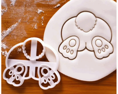 うさぎ お尻 クッキー型 型抜き 輸入雑貨 チョコレート かわいい