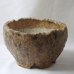 アースカラー陶製植木鉢(SS) 2枚目の画像