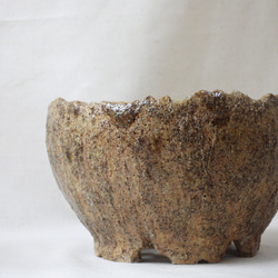 アースカラー陶製植木鉢(SS) 3枚目の画像