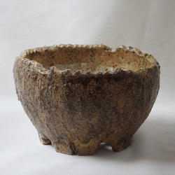 アースカラー陶製植木鉢(SS) 4枚目の画像