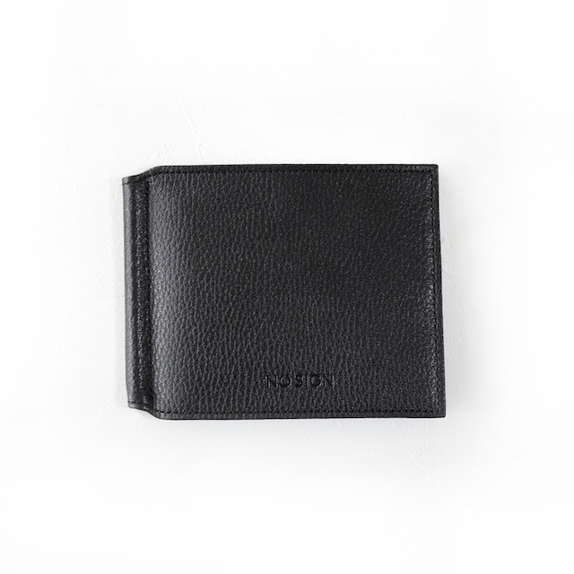 【送料無料】NO SIGN ノーサイン Money clip マネークリップ 本革 エンボスレザー