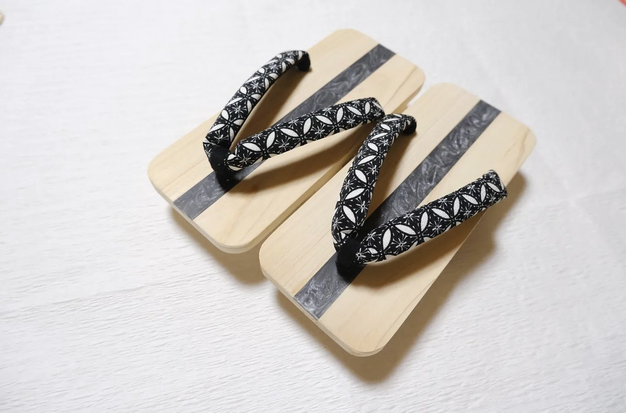 レジン下駄メンズ