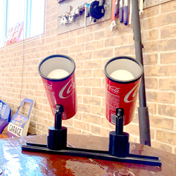 Crafb(クラフビー）｜コカコーラ缶 スポットライト1個（配線レール用）＋LEDスポットライト+LED電球（広角レフ） 5枚目の画像