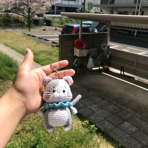 あみぐるみ　ネコ　キーホルダー(小)　7点セット 2025年最新】あみぐるみ ねこ キーホルダーの人気アイテム