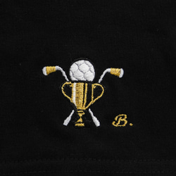 Golf「Winning  Cup」の刺繍入りオリジナルTシャツ　お好きなアルファベットをおひとつ 2枚目の画像