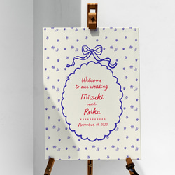 ☆オーダーメイドウェルカムボード 【Winter】│クリスマス 雪 snow