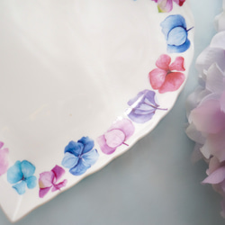 紫陽花の花冠〜彩るハートプレート〜 3枚目の画像