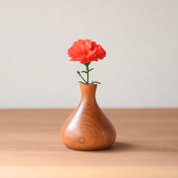 花瓶 一輪挿し 母の日 花器 おしゃれ 北欧 ギフト 結婚祝い 玄関飾り 北欧雑貨 母の日花以外 IZM-O1-KY 1枚目の画像