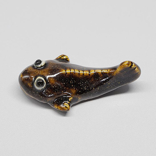 ムツゴロウの置物 ムツゴロウ?ハゼ? 陶器 置物 - メルカリ