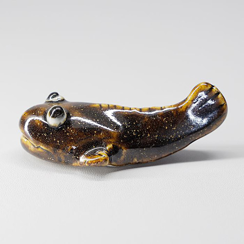 陶器「箸置き（ムツゴロウ）」 はし置き 箸休め 置物 かわいい