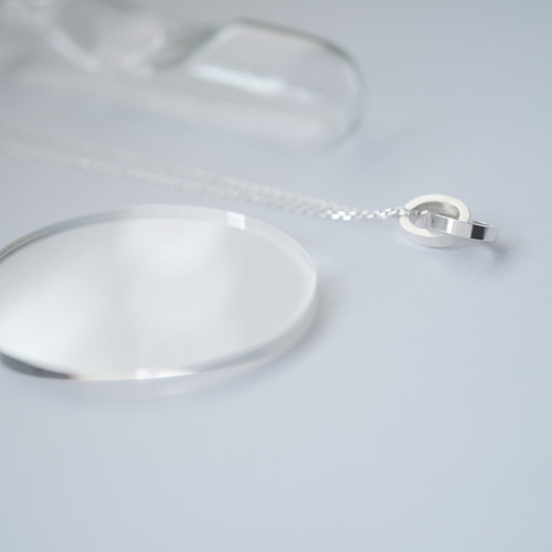 STAR JEWELRY シルバー ダブルリングネックレス ダブル リング メンズ ネックレス シルバー925 ネックレス