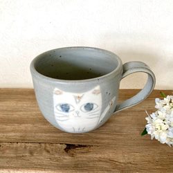 猫のマグカップ　コーヒーカップ 4枚目の画像