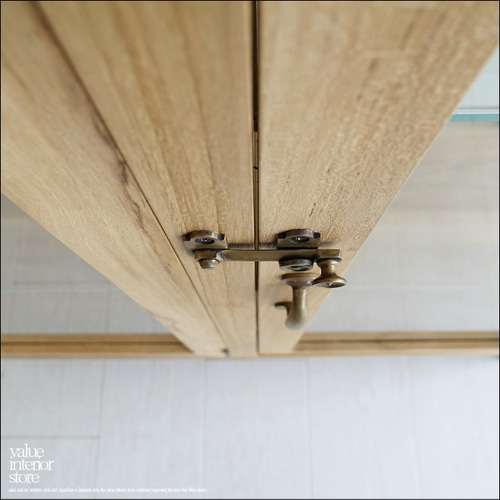 チーク無垢材 ガラスパンケースW80N ショーケース 陳列ケ−ス 飾り棚