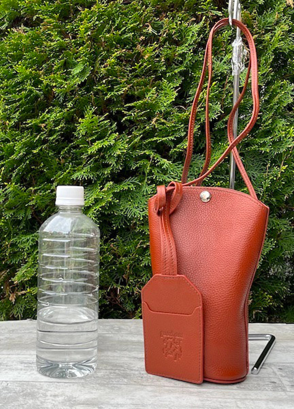 <NEW>小ぶりですが、携帯、長財布が入る実用的なショルダーバッグです。REDBROWN 7枚目の画像