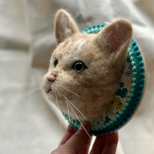 ネコ壁掛け×3（オーダー品） 羊毛フェルト PECORA・DOLLY 通販