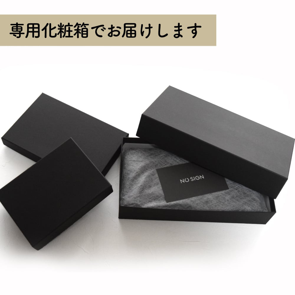 【送料無料】NO SIGN ノーサイン Coin caseコインケース ラウンド型 本革 エンボスレザー