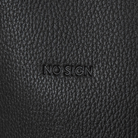 【送料無料】NO SIGN ノーサイン Small Tote bag スモールトートバッグ 本革 エンボスレザー 皮、革、レザー Z1657032563(12650円)