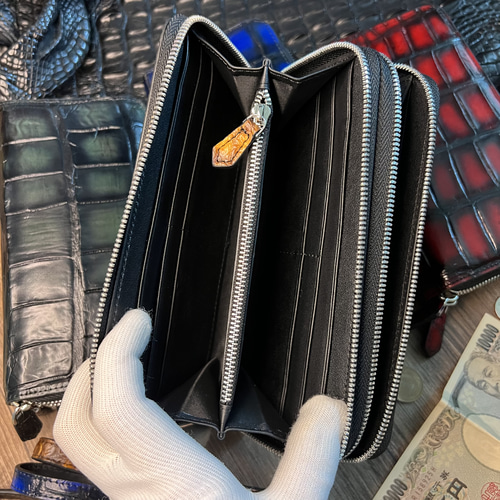 Amazon | [MGsable] クロコダイル 長財布 レディース 本革