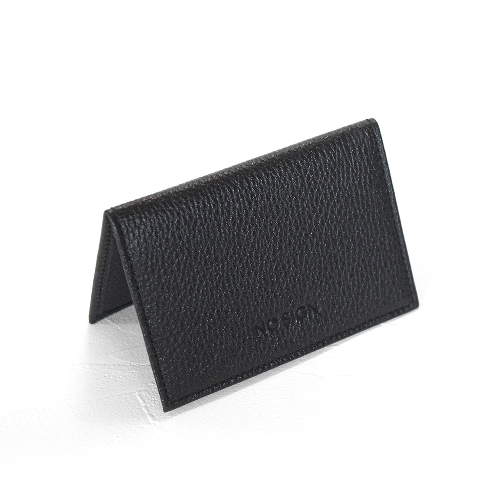 【送料無料】NO SIGN ノーサイン Card case カードケース 本革 エンボスレザー