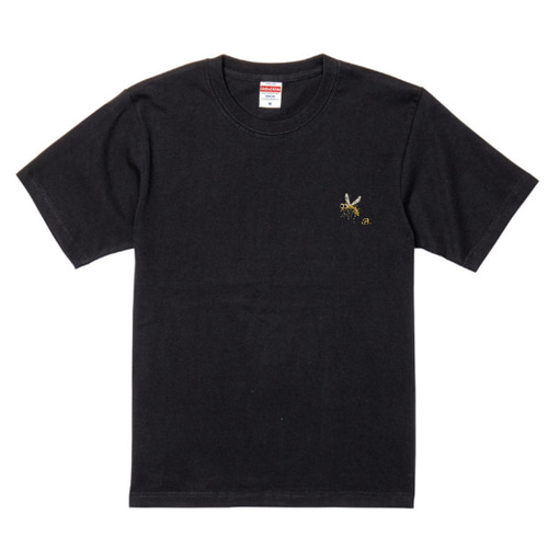 蚊の刺繍入りオリジナルTシャツ 6.2オンス お好きな 蚊の刺繍入りオリジナルTシャツ 6.2オンス お好きな