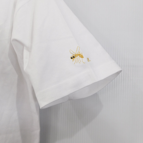 蚊の刺繍入りオリジナルTシャツ 6.2オンス お好きな 蚊の刺繍入りオリジナルTシャツ 6.2オンス お好きな