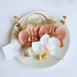 アーティシャルフラワー（造花） ヘッドドレス（ウェディング