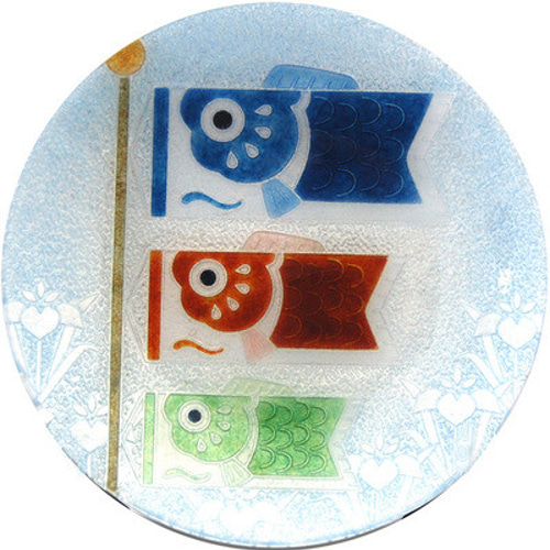 銀彩古鏡文皿　七宝皿 安藤七宝店 安藤七宝店 銀彩七宝皿 銀彩古鏡文皿七宝皿 安藤