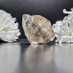 ガネーシュヒマール/ラパ産　水晶　原石　カルサイト共生　ポイント　51ｍｍ　天然石インテリア・天然石置物　送料無料 6枚目の画像