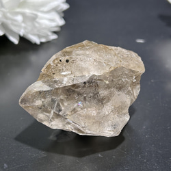 ガネーシュヒマール/ラパ産　水晶　原石　カルサイト共生　ポイント　51ｍｍ　天然石インテリア・天然石置物　送料無料 9枚目の画像