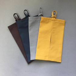 no.95 ボックスティッシュケース/つり下げタイプ/ウィリアムモリス/いちご泥棒/ブラック/黒/ギフト/鳥 9枚目の画像