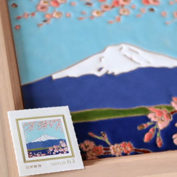富士山と桜　ポストカード1枚 5枚目の画像