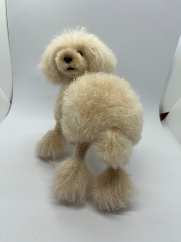 羊毛フェルトで作る愛犬さんオーダーメイド　大きなサイズ 4枚目の画像