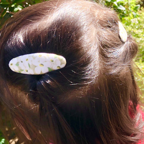 パッチンピン オーバル リバティ キッズ 女の子 ヘアピン 髪留め