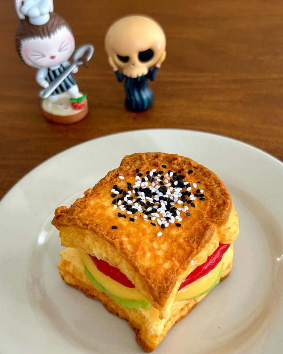 スクイーズ】トーストスクイーズ toast squishy その他インテリア雑貨