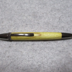 漆(うるし)　オイル仕上げ　回転式ロングパトリオットボールペン　　　 1枚目の画像