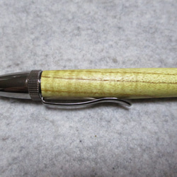 漆(うるし)　オイル仕上げ　回転式ロングパトリオットボールペン　　　 6枚目の画像