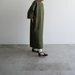 圓形棉質洋裝/橄欖枝 第5張的照片