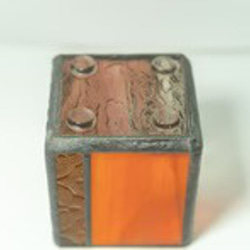 ステンドグラス　キャンドルホルダー　小物入れ 10枚目の画像