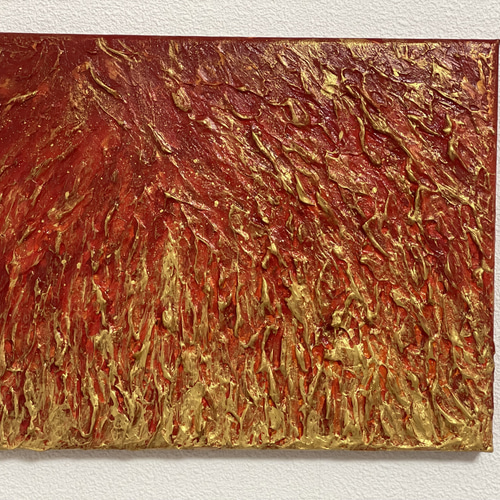 エネルギーアート/Peleハワイの火山の女神ペレ 絵画 レムリアン