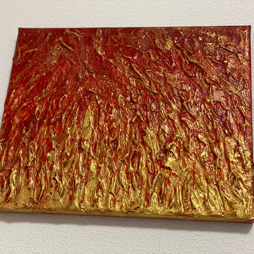 エネルギーアート/Peleハワイの火山の女神ペレ 絵画 レムリアン