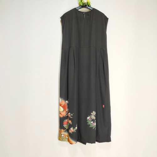 黒留袖アンサンブル*フレンチロングワンピース&ショートカーデ 黒留袖アンサンブル*フレンチロングワンピース&ショートカーデ