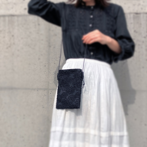 サコッシュ ミニバッグ サブバッグ ショルダーバッグ コットン