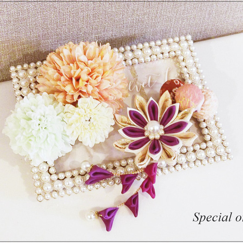 つまみ細工 花 ✿ オーダーページです(*^^*)